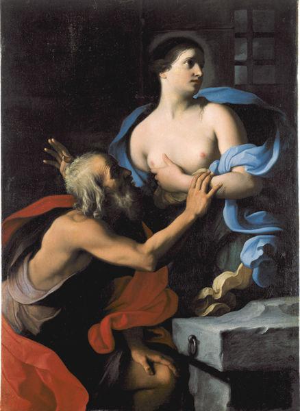 Giovanni Domenico Cerrini Carita Romana oil painting picture